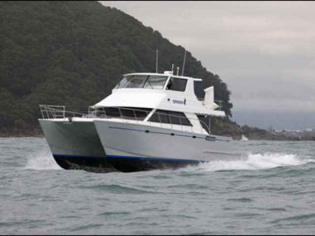 Roger Hill 14m semi-displacement powercat