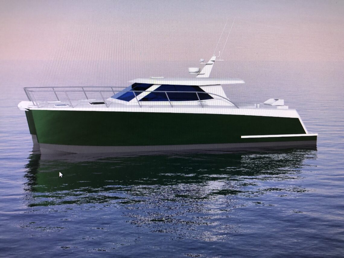 displacement hull cat