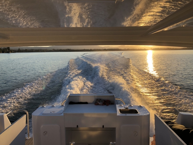 Roger Hill 12m Displacement Hull Powercat