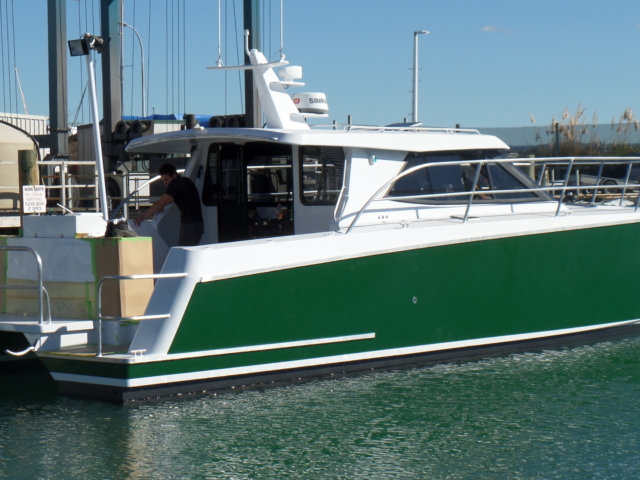 Roger Hill 12m Displacement Hull Powercat