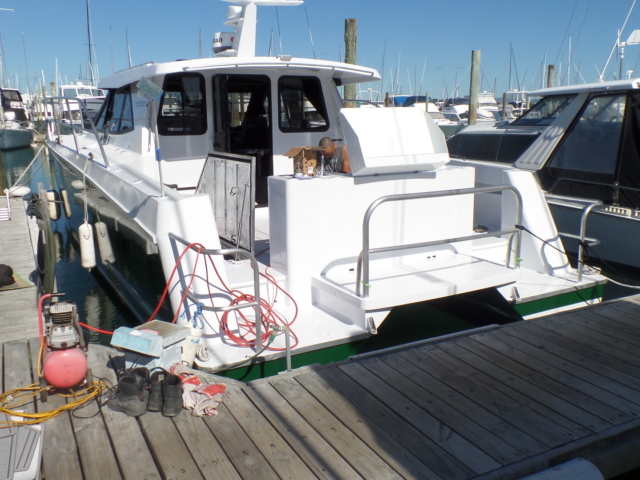 Roger Hill 12m Displacement Hull Powercat