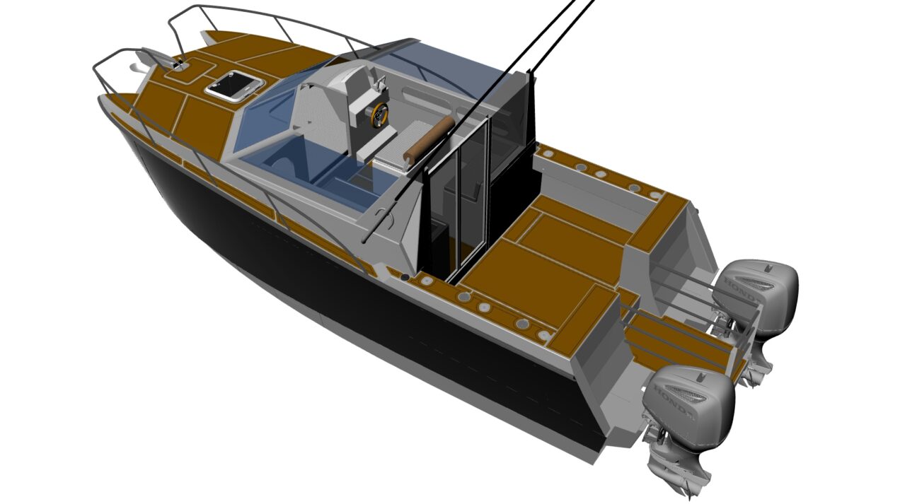 820 Powercat plan view