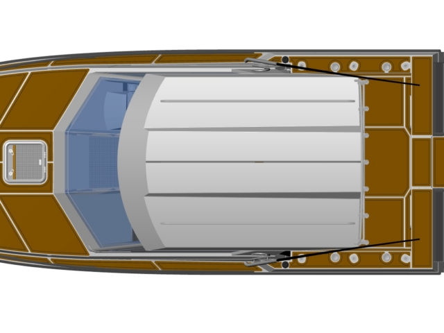 820 Powercat plan view