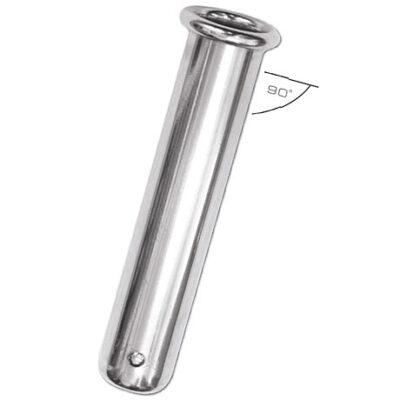 Aluminum Weld on Rod Holder - Straight